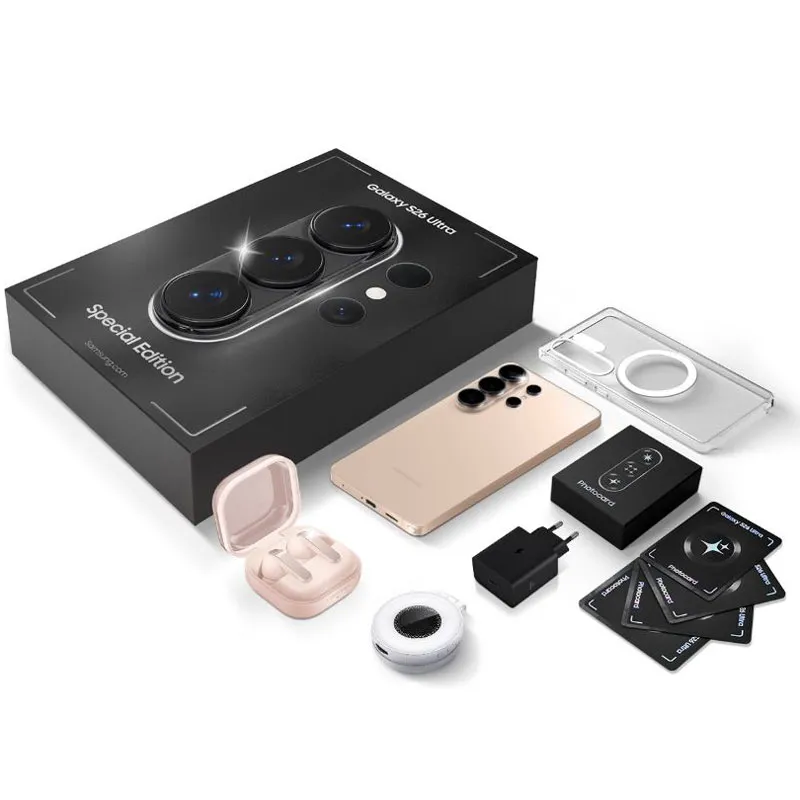 Galaxy S26 Ultra Special Edition, caja y accesorios